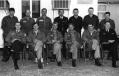 No 77 Squadron Association Williamtown photo gallery - 77 Squadron C Flight 1970.  FlgOff Nick Ford, FlgOff John Archer, SqnLdr Jim Treadwell, WgCdr Bill Simmons, FlgOff Sam Bastick, Intello  (J A Treadwell)